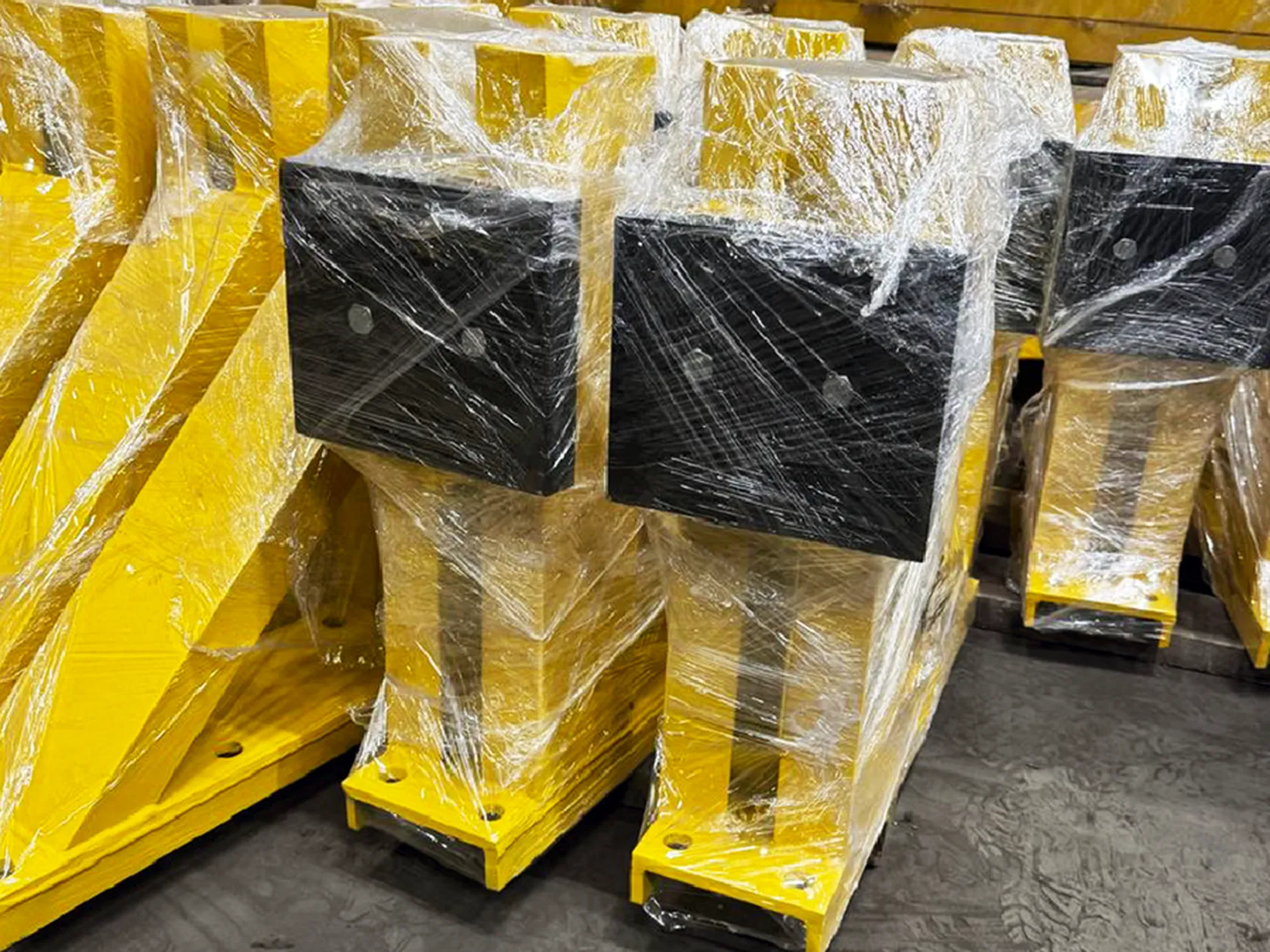 Тупиковые упоры ударного типа