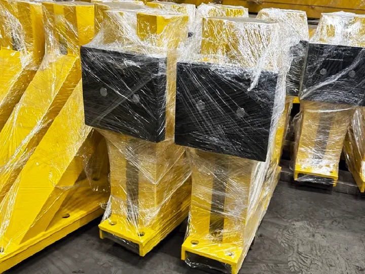 Тупиковые упоры ударного типа